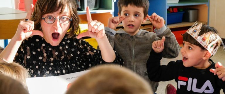 La langue des signes pour les jeunes enfants